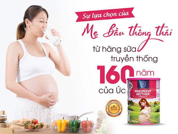 Sữa dành cho mẹ bầu