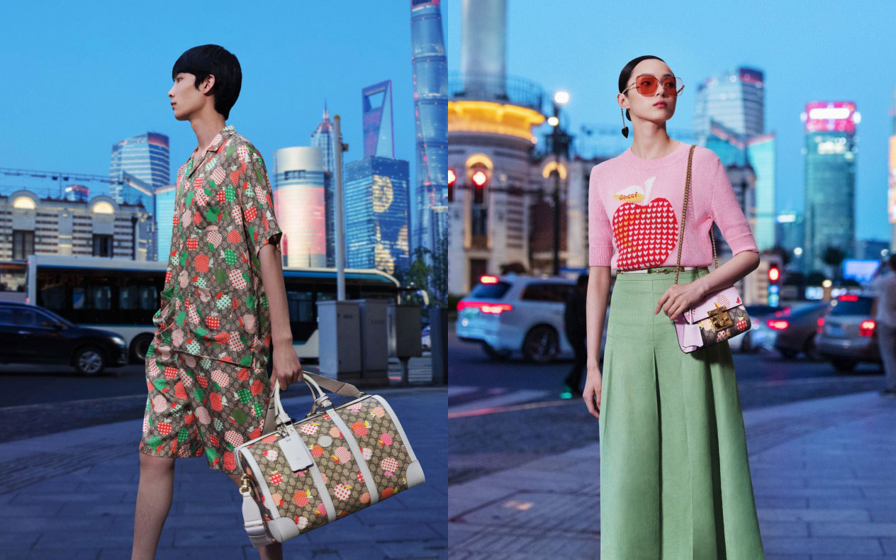 Gucci ra mắt BST Les Pommes mới hưởng ứng phong trào lễ Thất tịch