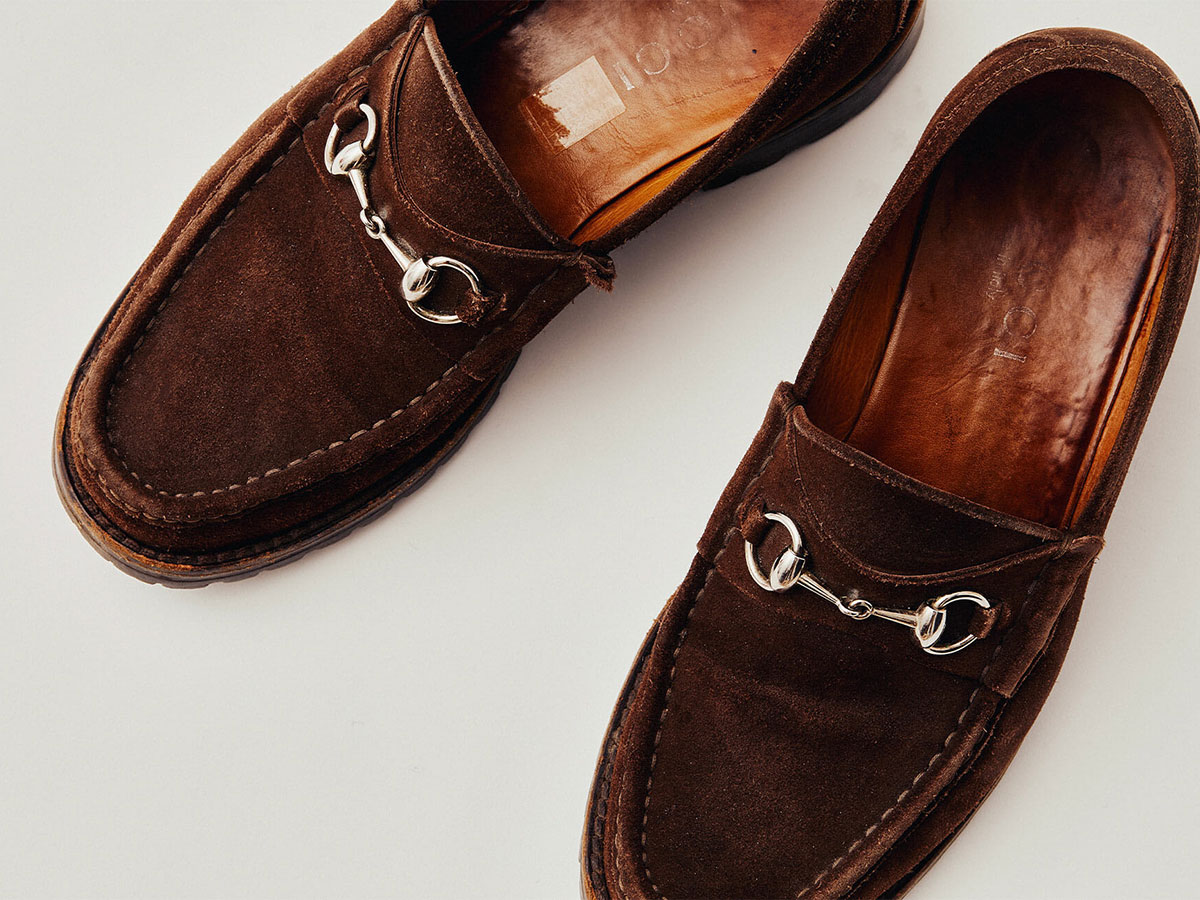 Giày lười nam Horsebit Loafer